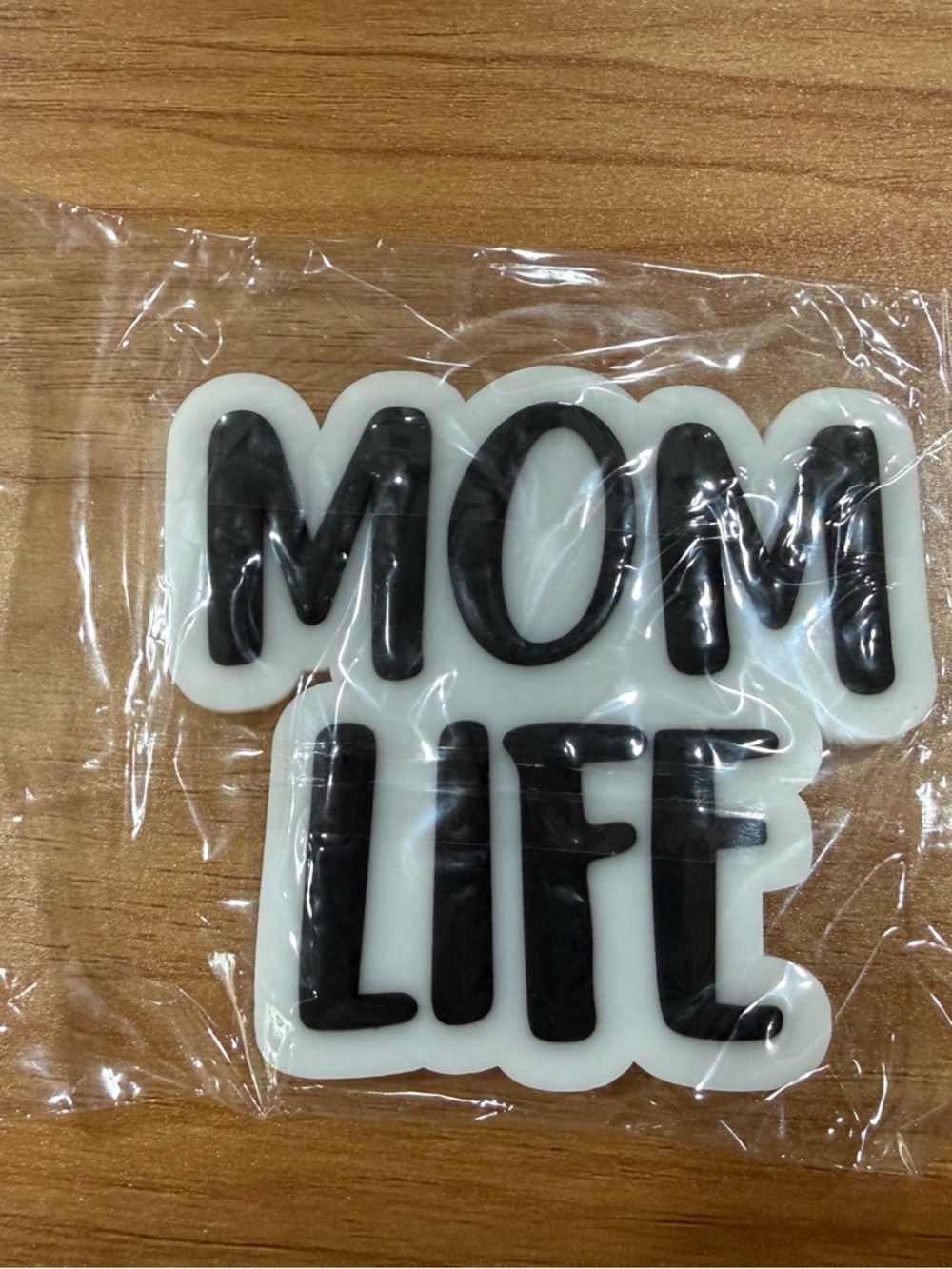 Mom Life Black & White Bogg Bag Accessory NEW
